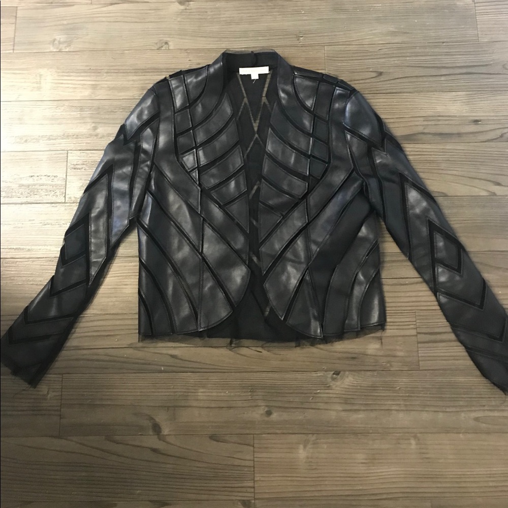 Women’s Love Tree Small Sheer Blazer in Black